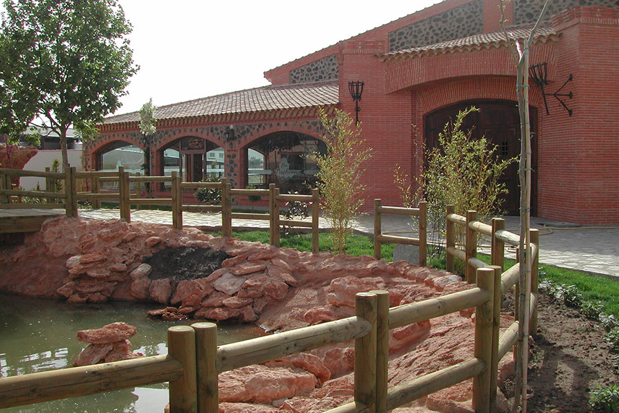 Jardines del Saln de Bodas Los Pucheros